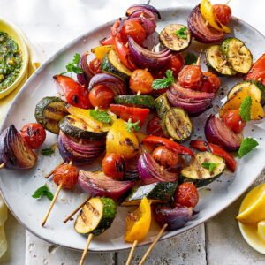 VEGETABLE BARBECUE KEBAB