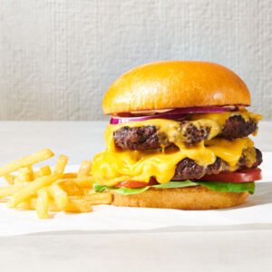 DOUBLE CHEESE BURGER