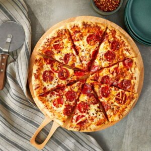 CHEESE CRUST PEPPERONI PIZZA