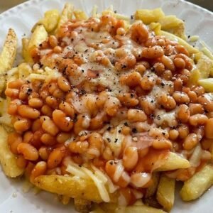 CHIPS, CHEESE & BEANS